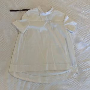 COS oversized white blouse